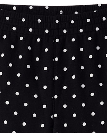 Pantalon de survêtement large en polaire premium imprimée Hello Kitty® et ses amis pour filles - BLACK