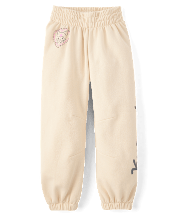 Girls Hello Kitty® And Friends Premium Fleece Barrel Sweatpants