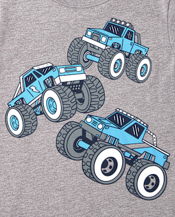Baby And Toddler Boys Vehicle Graphic Tee 3-Pack