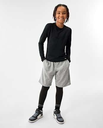 Boys Quick Dry Active Leggings