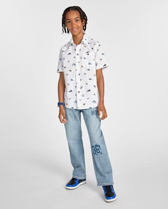 Boys Varsity 90s Loose Jeans
