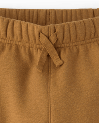 Boys Premium Fleece Cargo Jogger Pants