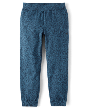 Boys Marled Cozy Active Jogger Pants