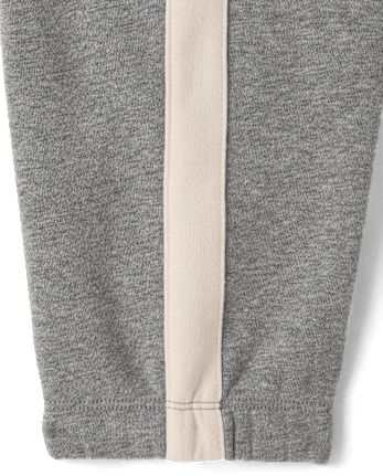 Boys Side Stripe Premium Fleece Jogger Pants