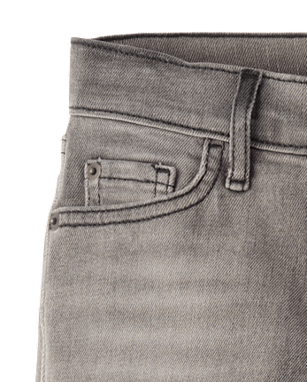 Boys Ripped Straight Jeans