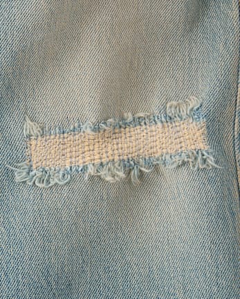 Boys Ripped Straight Jeans