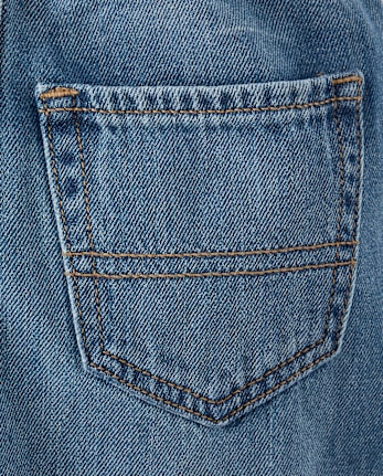 Boys Super Baggy Pull On Jeans