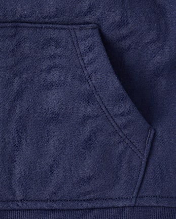 Boys Varsity Premium Fleece Zip Up Hoodie
