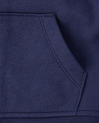 Boys Varsity Premium Fleece Zip Up Hoodie