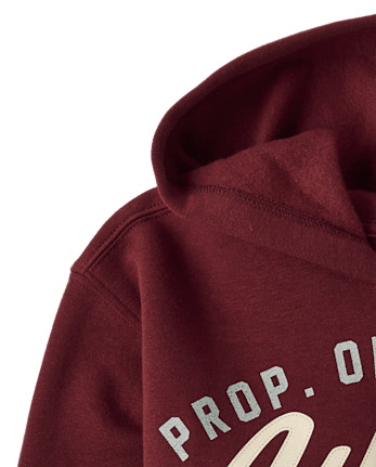 Boys Varsity Premium Fleece Zip Up Hoodie