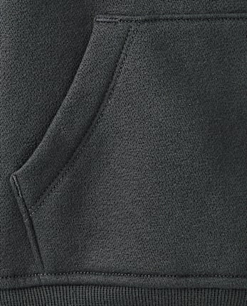 Boys Side Stripe Premium Fleece Hoodie