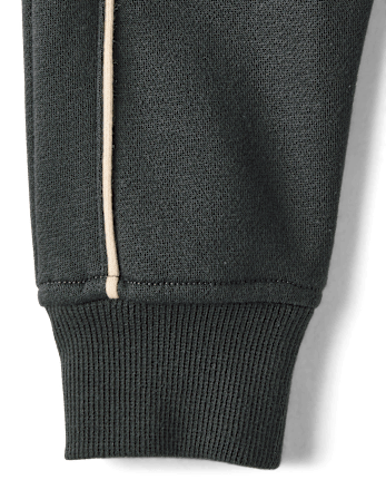 Boys Side Stripe Premium Fleece Hoodie