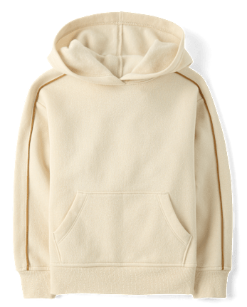 Boys Side Stripe Premium Fleece Hoodie