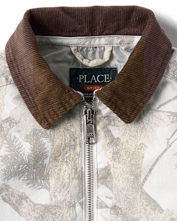 Boys Camo Jacket