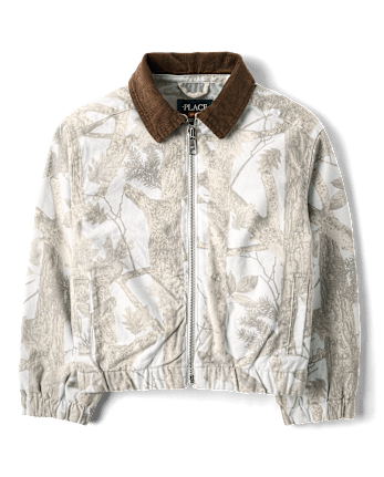 Boys Camo Jacket
