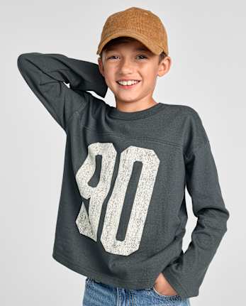 Boys Varsity Sueded Top