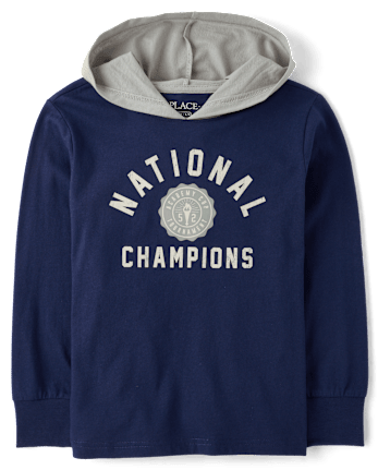 Boys Varsity Hooded Top