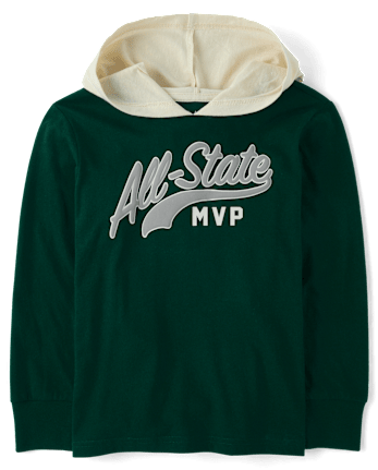 Boys Varsity Hooded Top