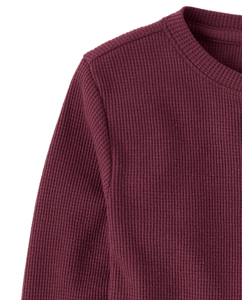 Boys Thermal Henley Top