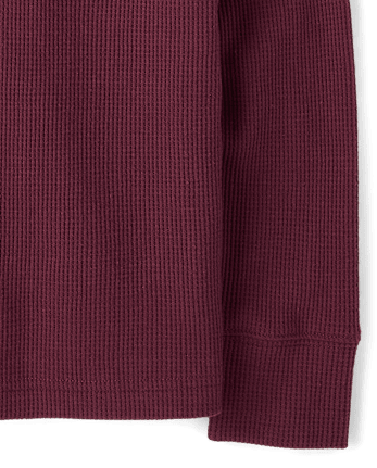 Boys Thermal Henley Top