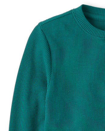 Boys Thermal Henley Top
