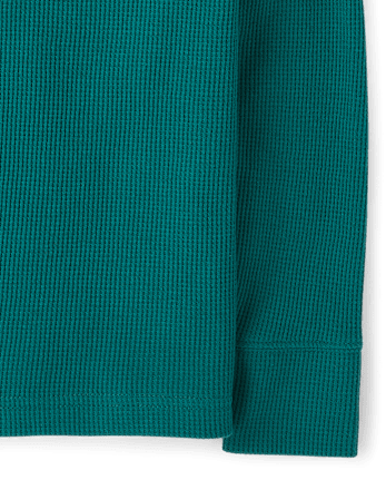 Boys Thermal Henley Top