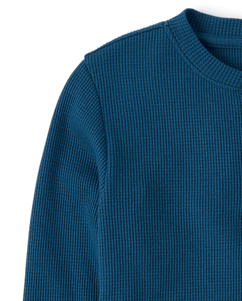 Boys Thermal Henley Top