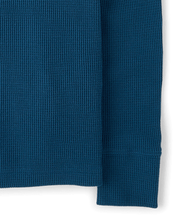 Boys Thermal Henley Top