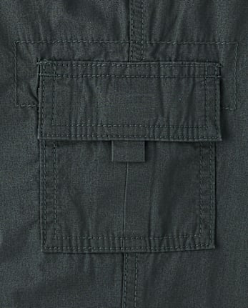 Boys Poplin Pull On Cargo Pants