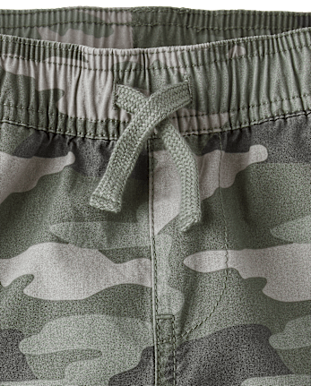 Boys Poplin Pull On Cargo Pants