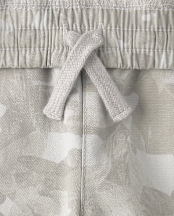 Boys Camo Baggy Pull On Pants