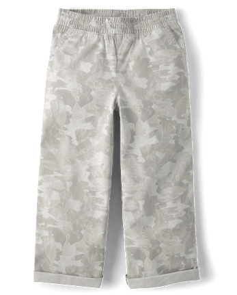 Boys Camo Baggy Pull On Pants