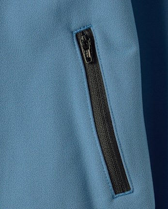 Boys Cozy Tech Zip Up Hoodie