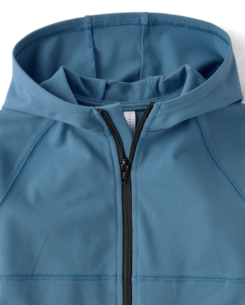 Sweat à capuche zippé Cozy Tech pour garçon - HIDDEN SEA