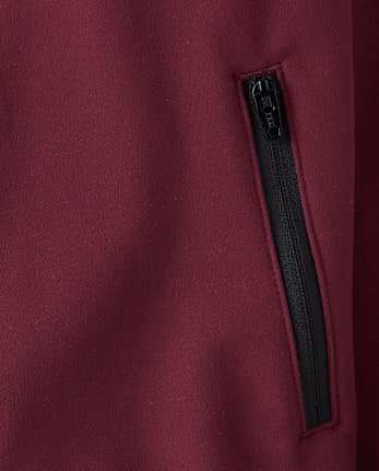 Boys Cozy Tech Zip Up Hoodie