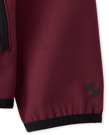 Boys Cozy Tech Zip Up Hoodie