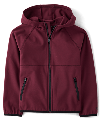 Boys Cozy Tech Zip Up Hoodie