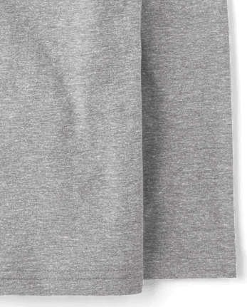 Boys Marled Henley Top