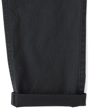 Boys Roll Cuff Pull On Chino Pants