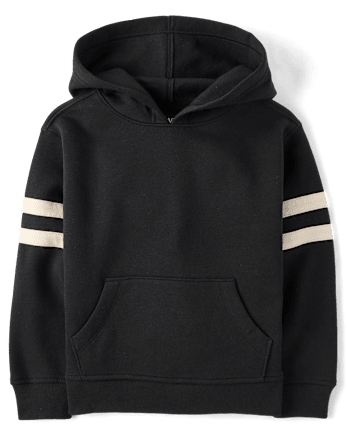 Boys Varsity Stripe Premium Fleece Hoodie