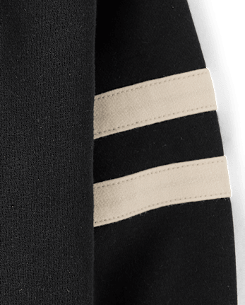Boys Varsity Stripe Premium Fleece Hoodie