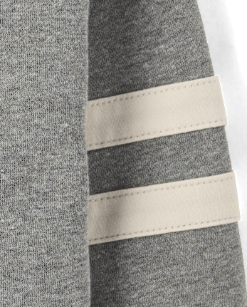 Boys Varsity Stripe Premium Fleece Hoodie