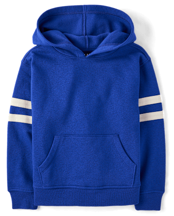 Boys Varsity Stripe Premium Fleece Hoodie