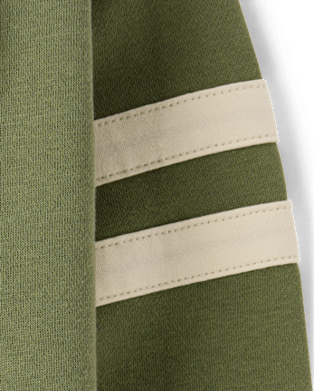 Boys Varsity Stripe Premium Fleece Hoodie