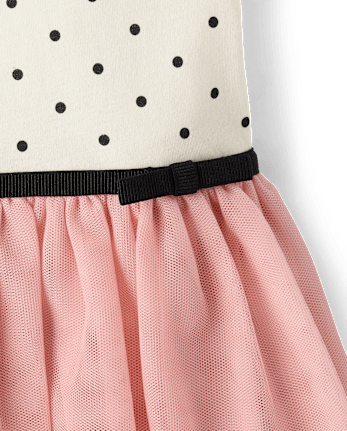 Baby And Toddler Girls Dot Print Tutu Dress