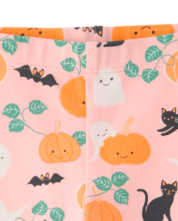Baby And Toddler Girls Halloween Leggings