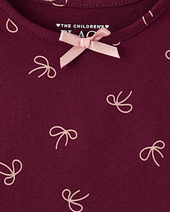 Baby And Toddler Girls Bow Flutter Dress