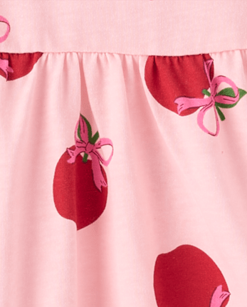 Baby And Toddler Girls Print Flutter Dress