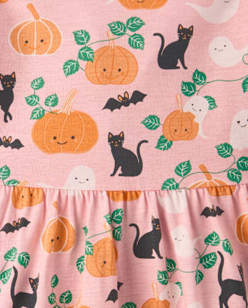 Baby And Toddler Girls Halloween Flutter Dress
