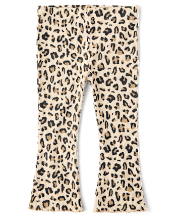 Baby And Toddler Girls Print Flare Leggings
